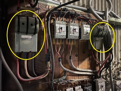開閉器の更新電気工事