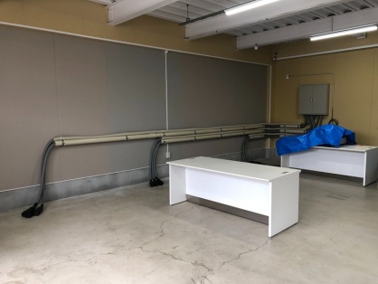 三相動力用電源引込及び配線配管工事