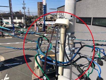 三相動力用電源引込及び配線配管工事
